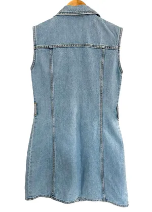 ZARA Denim Dress thumbnail 2