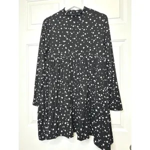 Nasty‎ Gal Polka Dot High Neck tiered Mini Dress Size: 8 thumbnail 2