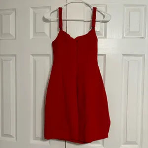 Revolve LIKELY Elisa Cocktail Mini Dress Red NWT thumbnail 3