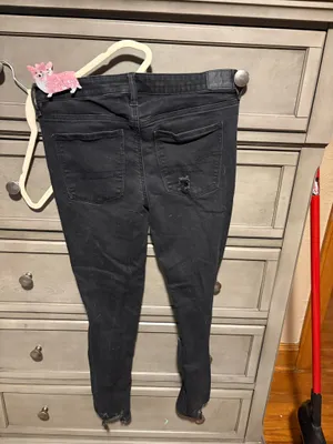 Black American Eagle Jeggings thumbnail 3