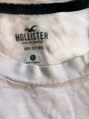 Hollister California Ombre Long Sleeve Graphic Tee - Size XL - Sunset Fade thumbnail 3