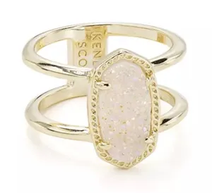 Kendra Scott Elyse Ring Gold thumbnail 1