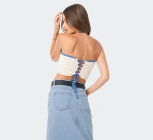 Edikted Crochet Top  thumbnail 3