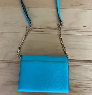 Michael Kors Small Blue Purse thumbnail 2