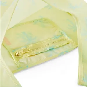 Stoney Clover Lane x Target Reusable Tote Bag Light Yellow/Green Palm Trees thumbnail 2