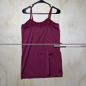 Massini Womens 3X Burgundy Camisole Tank Tops Stretch Layering Basics Lot Of 2 thumbnail 7