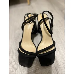 Sam Edelman $140‎ Kia Block Heel Size 8 Black Suede Formal Bridesmaid Prom Shoes thumbnail 3
