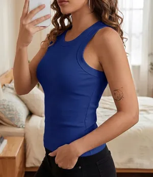 Blue Shein Tank Top thumbnail 1