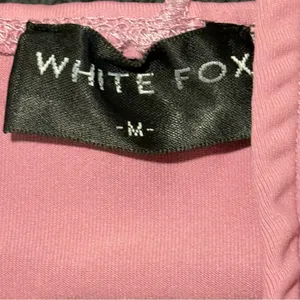 White Fox Pink Halter Neck Top SZ:M thumbnail 4