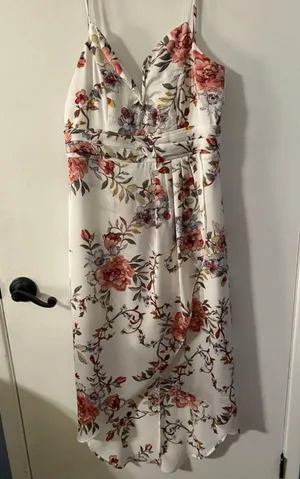 Floral Dress Lulus thumbnail 3
