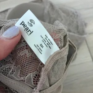 Pearl‎ by Venus Mauve Floral Lace Bralette XXL Wireless Padded Longline Bra thumbnail 5