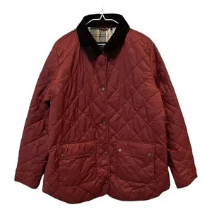 NWT BARBOUR Pilton Quilted Jacket In Chestnut (US/14) thumbnail 1
