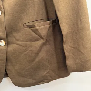 PrettyGarden Blazer Womens M Brown NWT Tailored Business Career Work Jacket thumbnail 4