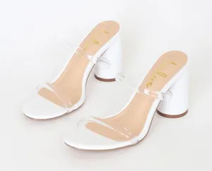 Lulus Dakyana White Snake Print High Heel Sandals Size 9 thumbnail 2