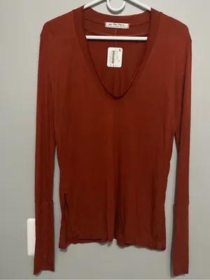 Free People We the Free Fresh N Clean Long Sleeve Top thumbnail 2