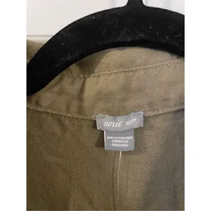 Aerie NWT green utility romper size xs thumbnail 4