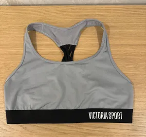 The Player Sports Bra Racerback, Unlined. Size Large thumbnail 1