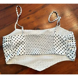 NA-KD Back Smocked Mini Top size 8 thumbnail 4