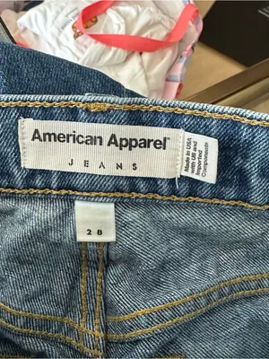 American Apparel High-Waist Mom Jeans thumbnail 6