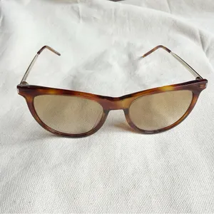 Saint Laurent Cat Eye Brown Havana Sunglasses thumbnail 5