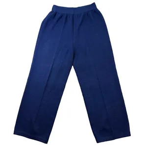 Vintage Gondine 2 Pc Knit Cardigan Pants Set Navy Green Shoulder Pads EUC thumbnail 3