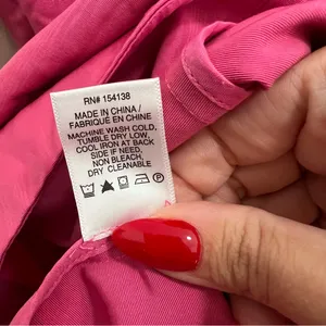 NEW NWT STAUD Mini Ilana Dress In Lollipop Pink thumbnail 11