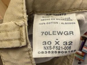 Wrangler Cargo Pants Khaki 30/32 thumbnail 5