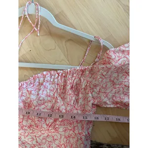 Faithfull The Brand NEW Menton Midi‎ Dress In Micro Calla Vermillion Size 6 thumbnail 9