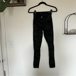 Lululemon Align Pant Leggings Camo Camouflage Green Size‎ 4 thumbnail 2