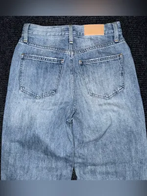 PISTOLA Ruby High Rise Palazzo Wide Leg Jeans Othello Light Wash Size 24 Seamed thumbnail 4