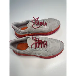 Vionic Walk Max Sierra Women Sneaker Sc 7 Oyster/Viva Magenta Orthotic Shoe thumbnail 4