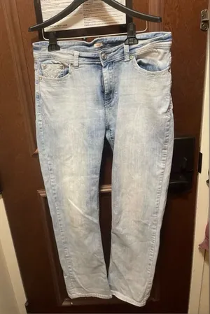 Reba Bedazzled Light Blue Women’s Straight Jeans - Sz 12 thumbnail 1