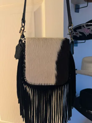 Cowhide Crossbody Western Purse thumbnail 2