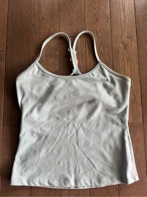 Balance Collection by Marika Light Blue Strappy Racerback Camisole thumbnail 5