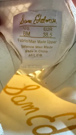 Sam Edelman Women's Ecru Sand Miles Sneaker Size 8 thumbnail 9