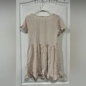 Final Price Anthropologie Cream Ladies Dress thumbnail 8