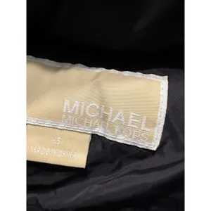 Michael Kors Womens Black Down Puffer Coat Faux Fur Hood‎ Parka XS Long Jacket thumbnail 4