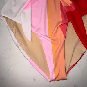 Colorful Striped Women Swim One Piece thumbnail 6