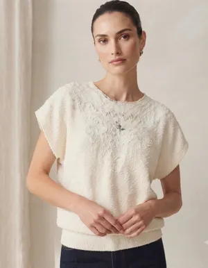 Vintage Taiwan Knit White thumbnail 1