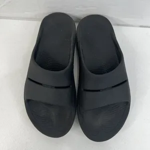 Oofos OOahh Black Unisex EU 39 Men 6 Women 8 Recovery Comfort Lightweight Slides thumbnail 7