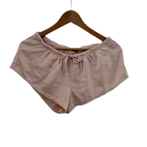 Brandy Melville pink satin shorts thumbnail 2
