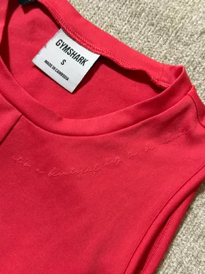 Gymshark Whitney Simmons x Cyber Red tank top ❤️‍🔥 thumbnail 3