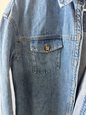 Tuckernuck Denim Button-Up  jacket Shirt S thumbnail 4