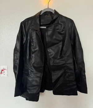 Leather Jacket/Blazer Size M thumbnail 1