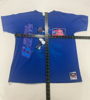 Vintage 1990s New York Giants ABC Monday Night Football Nutmeg Mills USA T Shirt L NFL thumbnail 5