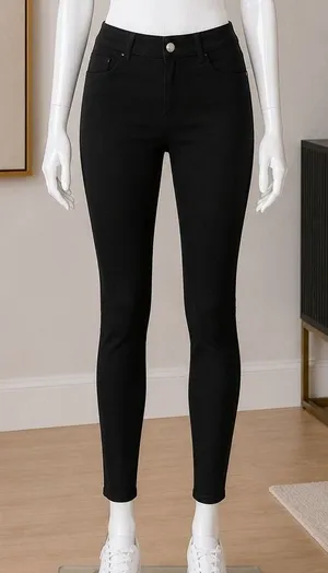 Simply Vera Vera Wang Women Jeggings Black Slim Fit Stretch Small thumbnail 1
