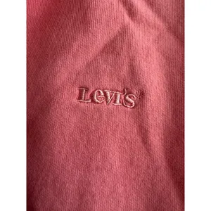 Levis‎ Womens Pink Yellow Tie Dye Quarter Zip Sweatshirt Embroidered Logo Medium thumbnail 3