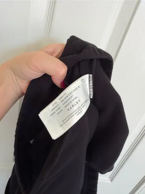 Varley Double Soft The Slim Cuff Pant 25” Size Large Black thumbnail 10