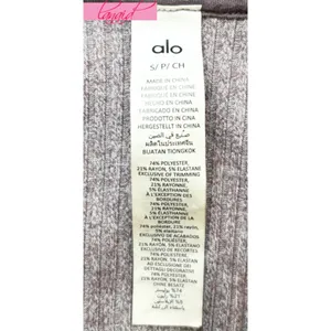Alo Muse Hoodie Raisinette Heather Ribbed Violet Hood Sweater Hooded Sweatshirt thumbnail 7