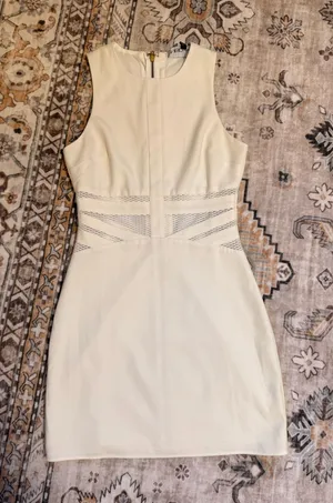 White Business Casual Dress thumbnail 1